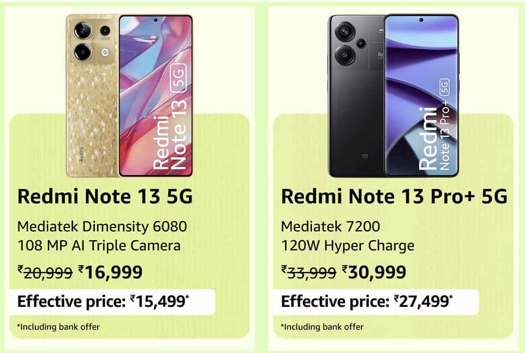 Amazon Prime Day Sale 2024: Deals on Redmi smartphones